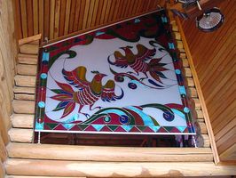 Шкафы купе витражи Владимир