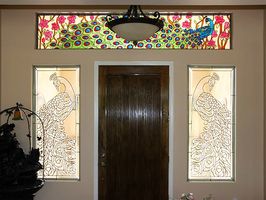 Шкафы купе витражи Владимир